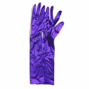 Shiny Purple Gloves